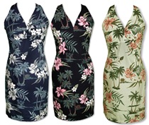 orchid island halter dress