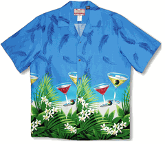 men's floating martini