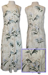 Bamboo Paradise - Button Front Long Dress