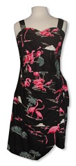 Flamingo Lagoon Sarong Dress