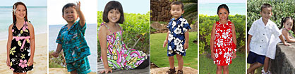 Boys and Girls Infant Toddlers Hawaiian Aloha Clothing
