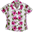 Plumeria Panels Ladies Camp Shirt