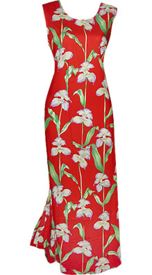 Orchid Panel Long Tank Dress
