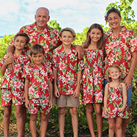 Hawaiian Matching Family Outfits